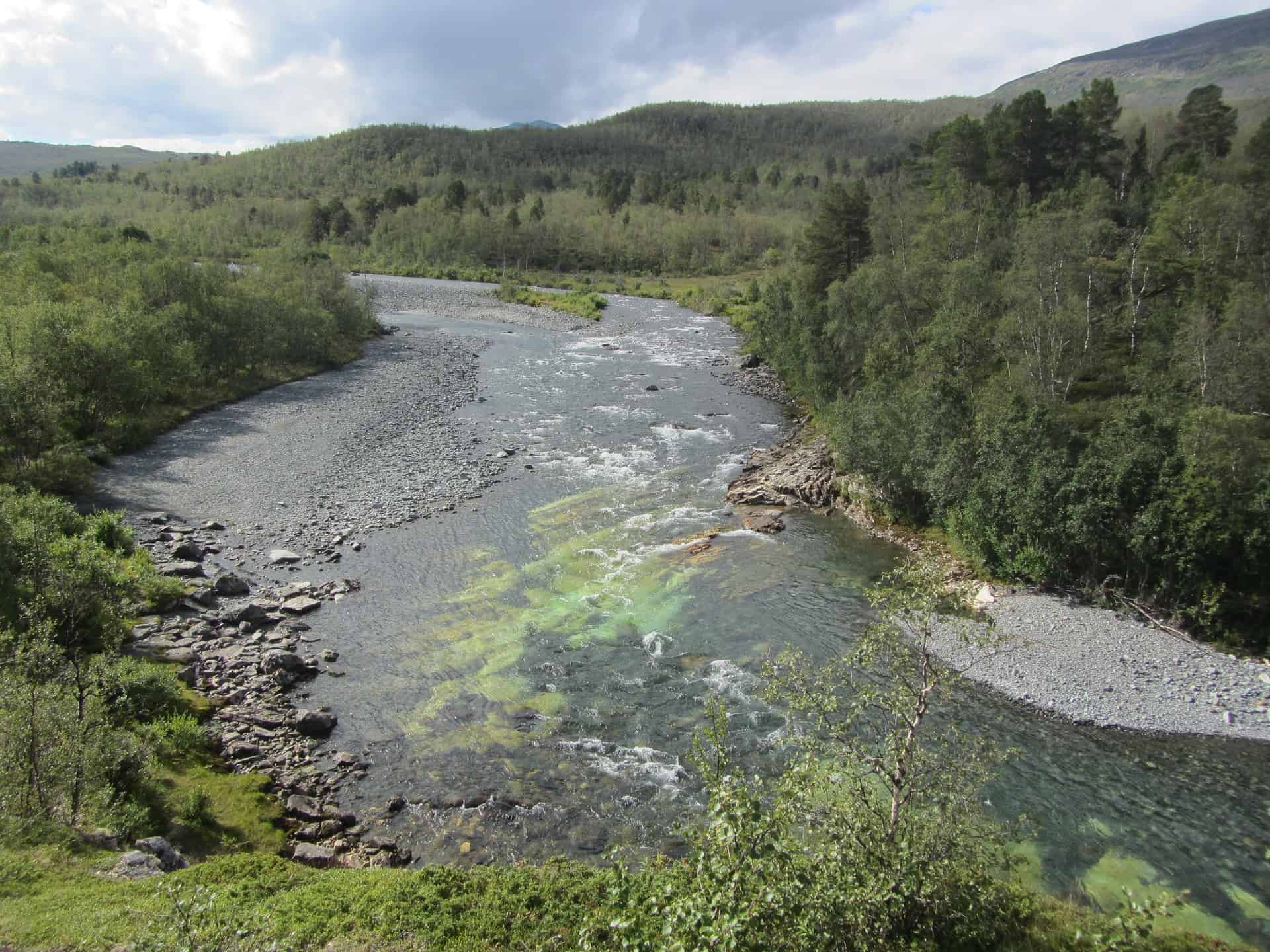 In the Swedish mountains you can enjoy the water of flowing mountain streams and rivers. Many Swedish lakes are also so clean that the water is drinkable.