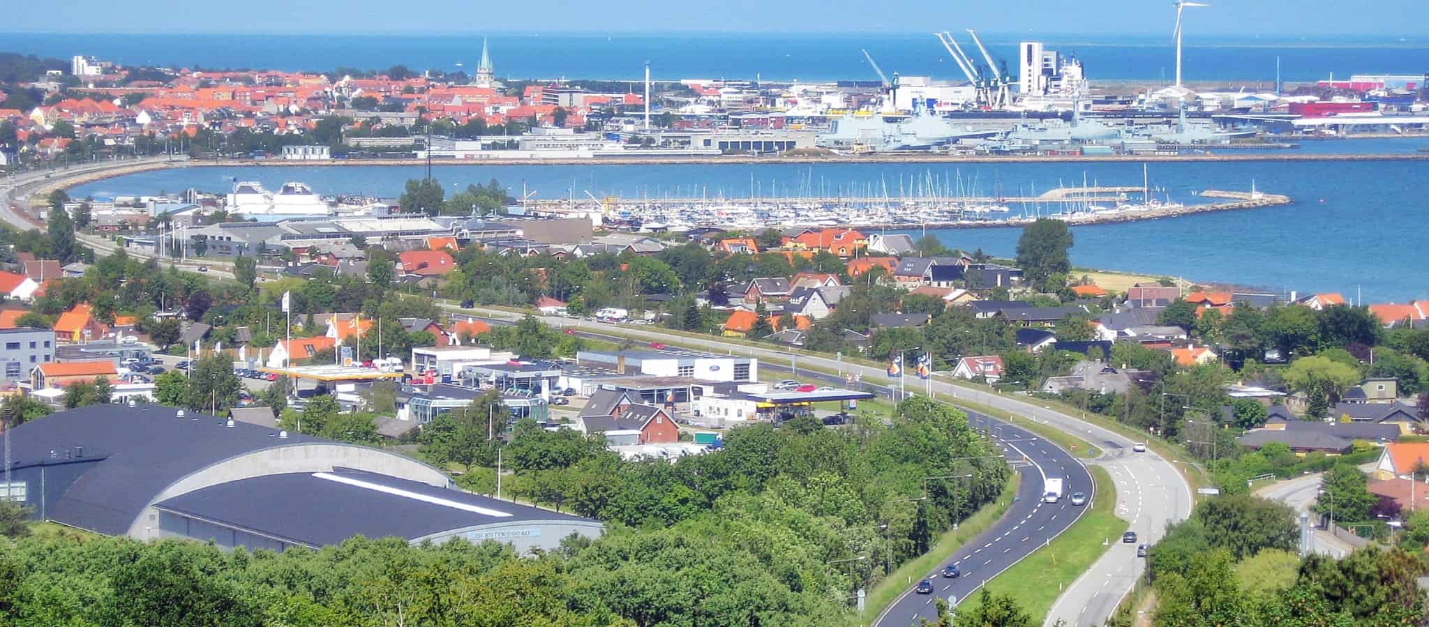 Frederikshavn is a small harbor town in the north of Denmark. The port is an important hub for ferry services throughout Scandinavia.