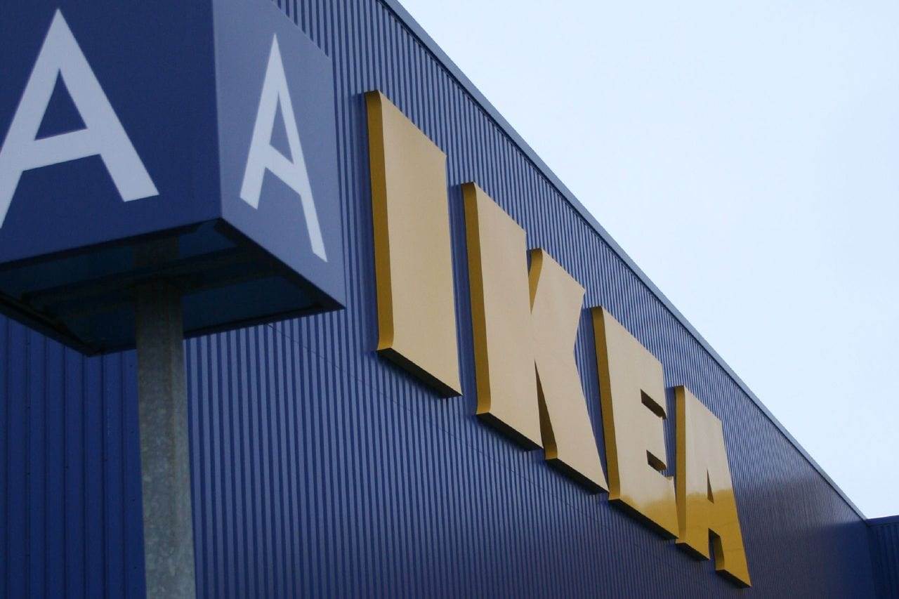 "Ikea" is not an existing Swedish word. They are the first letters of the first and last name of founder Ingvar Kamprad, his farm (Elmtaryd) and the village where he grew up (Agunnaryd).