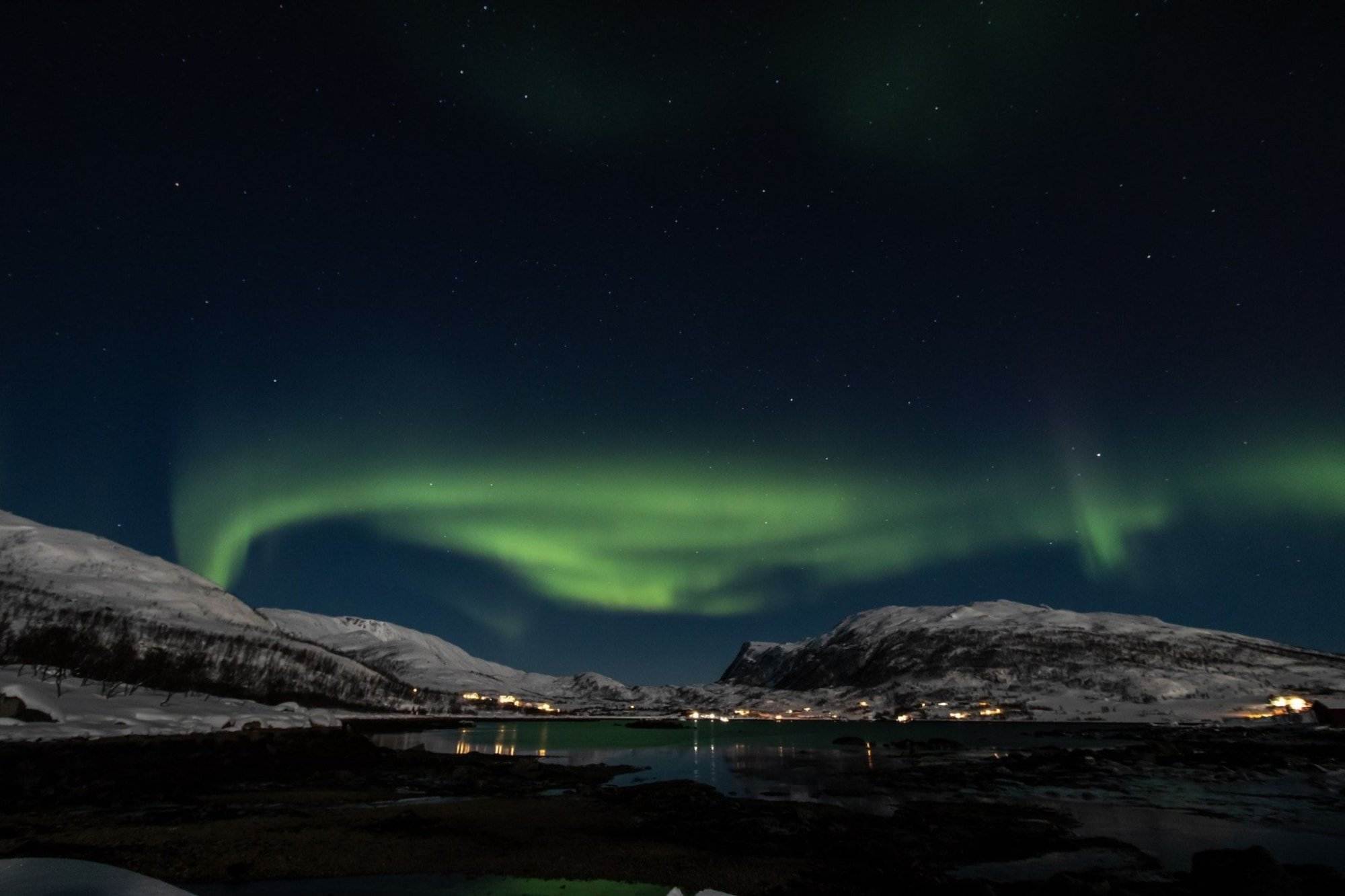 northern lights in Tromsø