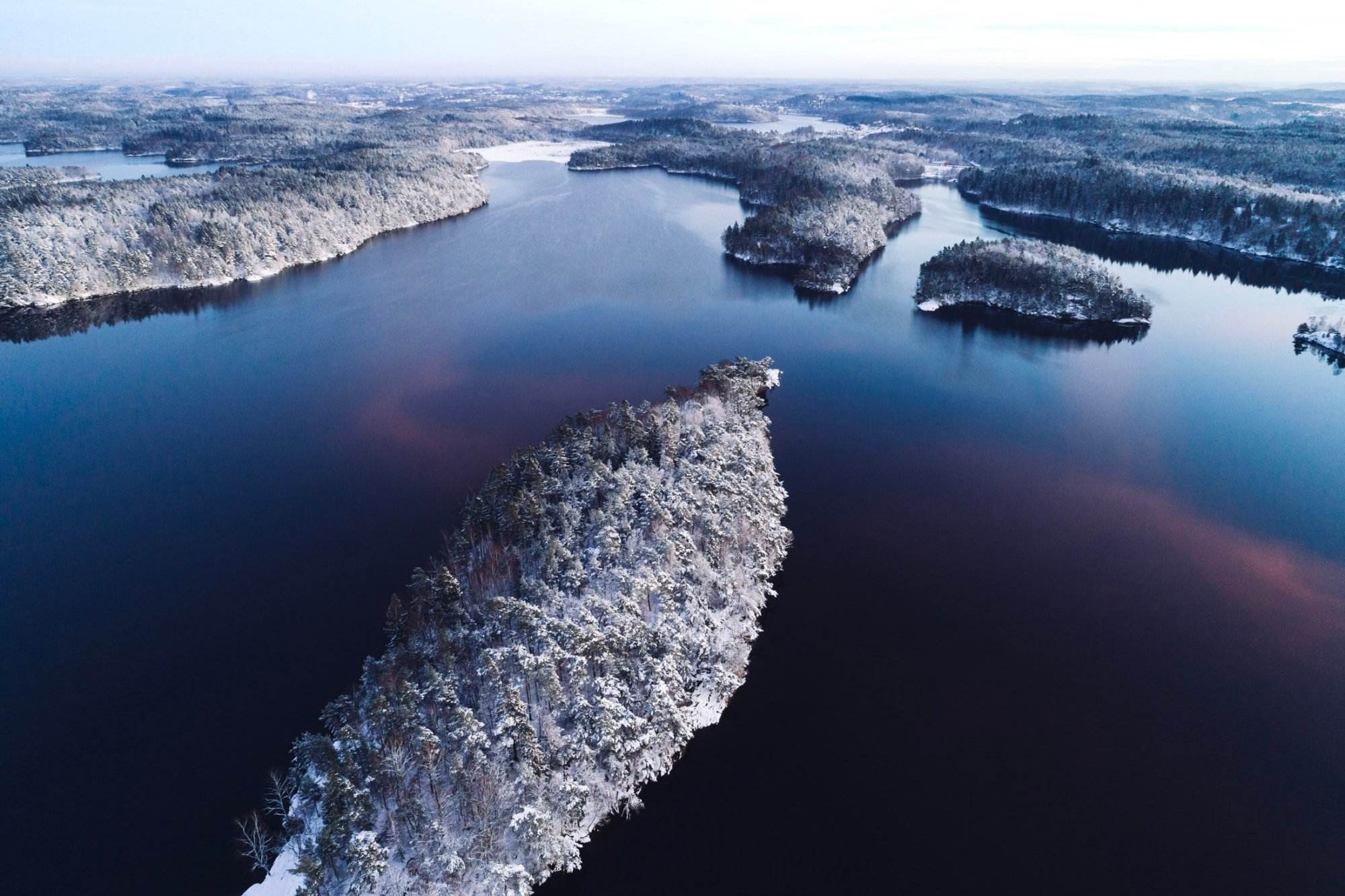 Delsjön in winter time